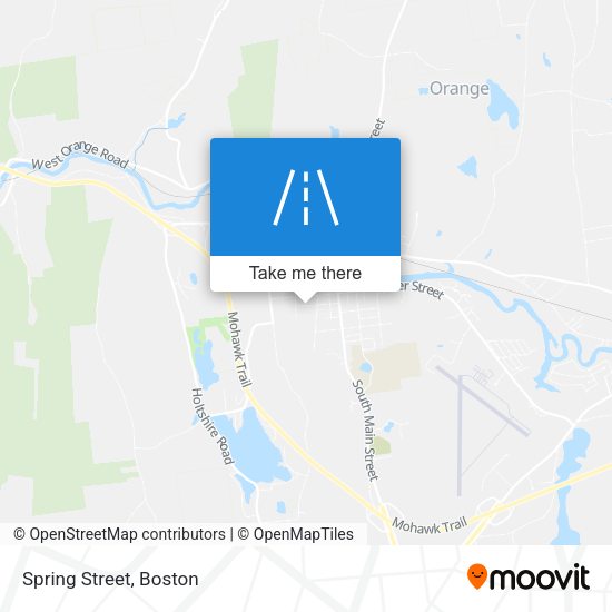 Mapa de Spring Street