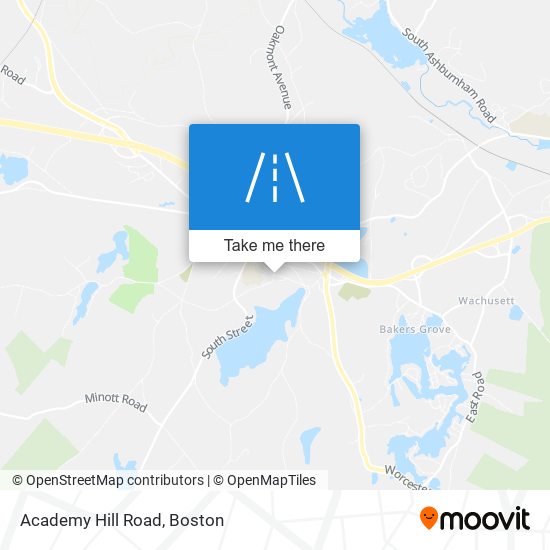 Mapa de Academy Hill Road