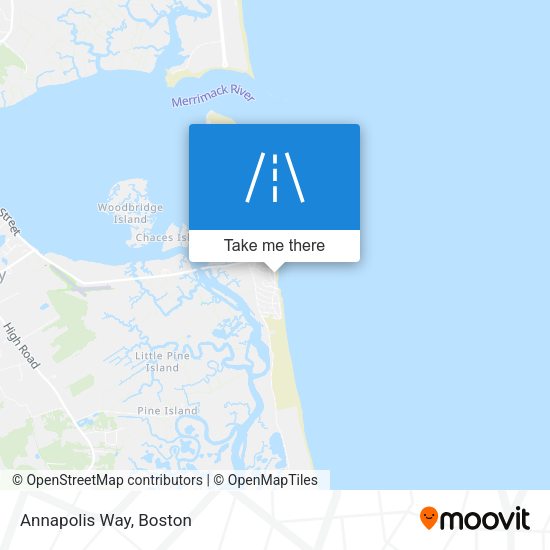 Mapa de Annapolis Way