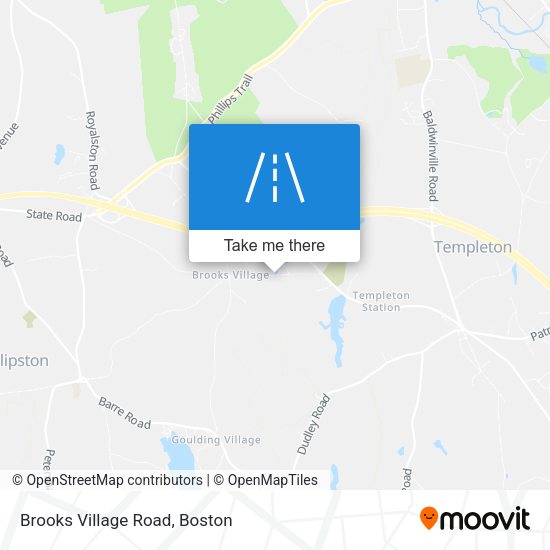 Mapa de Brooks Village Road