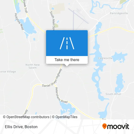 Ellis Drive map