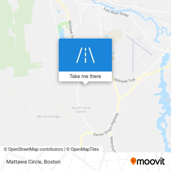 Mapa de Mattawa Circle