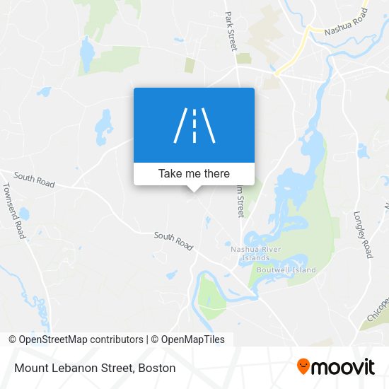Mount Lebanon Street map