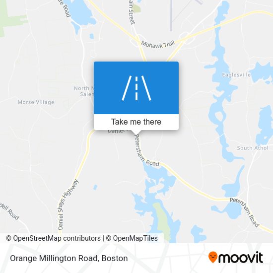 Mapa de Orange Millington Road