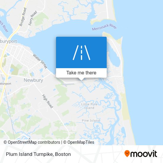 Plum Island Turnpike map