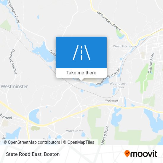 Mapa de State Road East