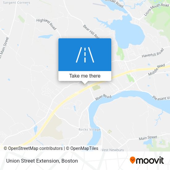 Mapa de Union Street Extension