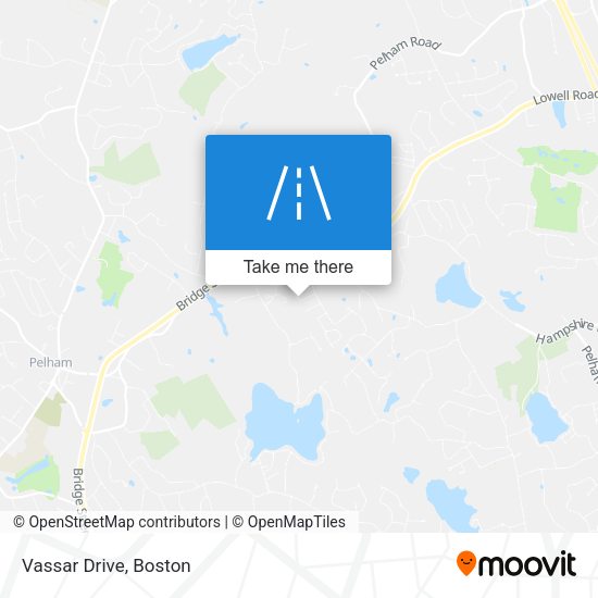 Mapa de Vassar Drive