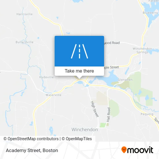 Academy Street map