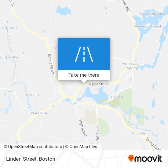 Mapa de Linden Street