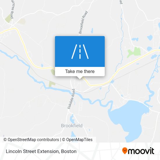 Lincoln Street Extension map
