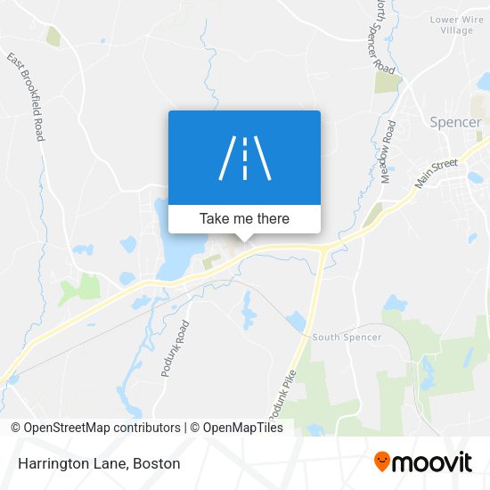 Mapa de Harrington Lane