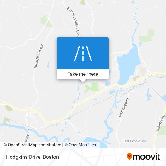 Hodgkins Drive map