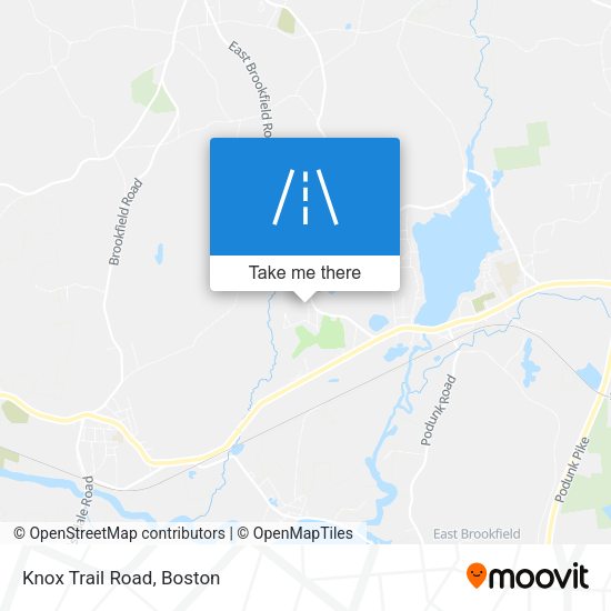 Mapa de Knox Trail Road