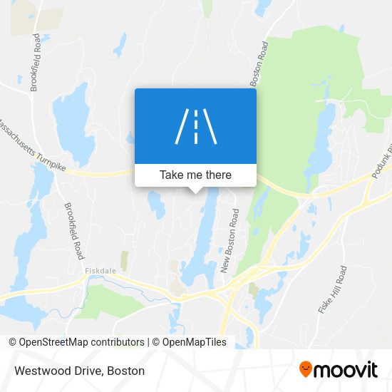 Mapa de Westwood Drive