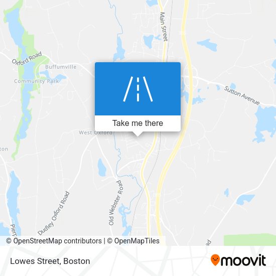 Lowes Street map