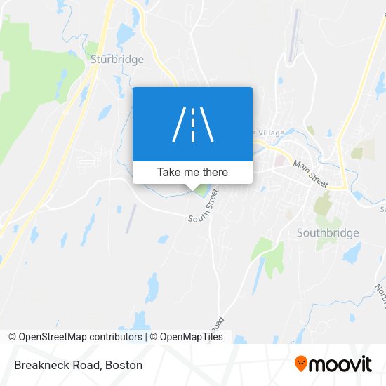 Mapa de Breakneck Road