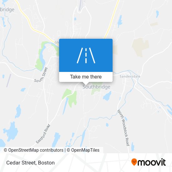 Mapa de Cedar Street