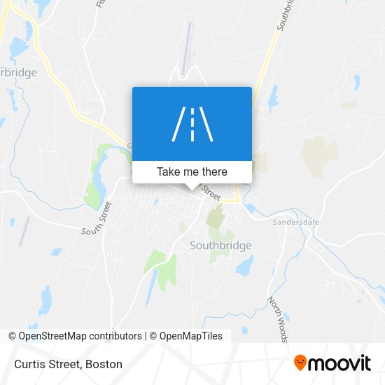 Mapa de Curtis Street