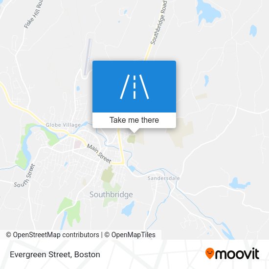 Mapa de Evergreen Street