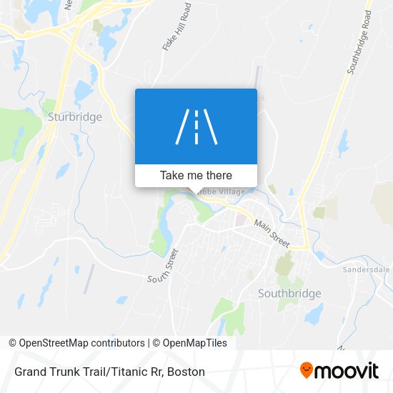 Mapa de Grand Trunk Trail/Titanic Rr