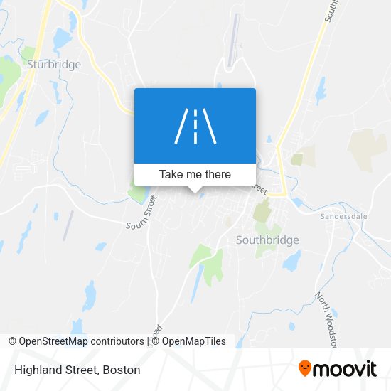 Mapa de Highland Street