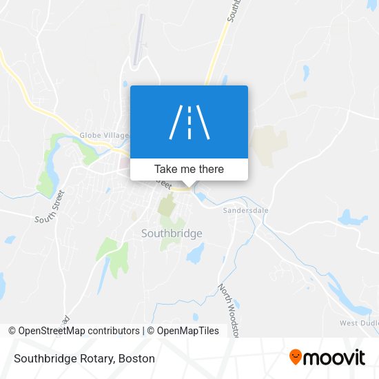 Mapa de Southbridge Rotary