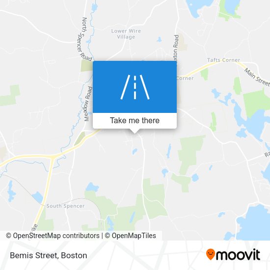 Mapa de Bemis Street