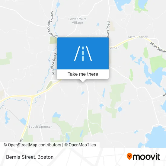 Bemis Street map