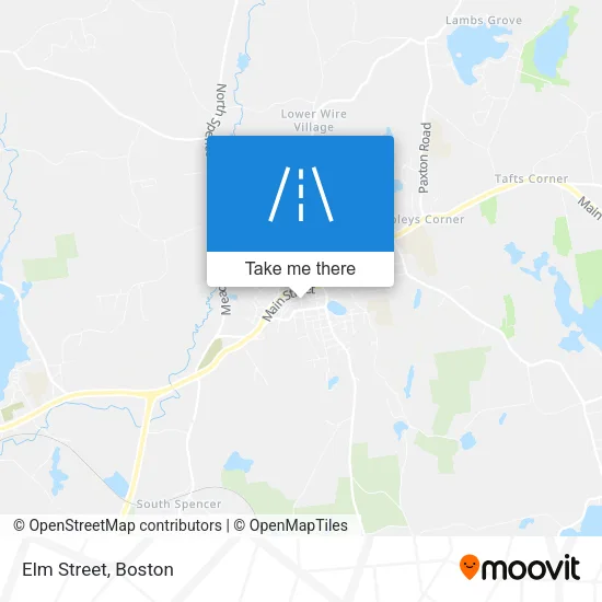 Elm Street map