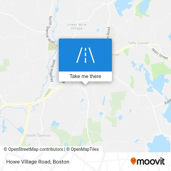 Howe Village Road map