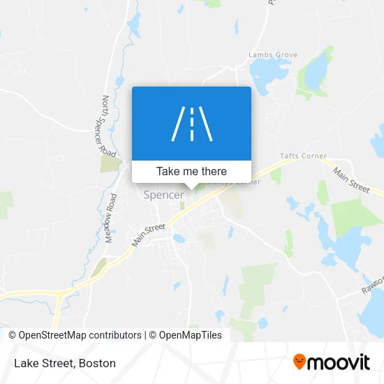 Lake Street map