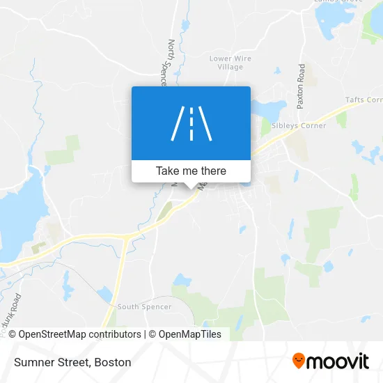 Sumner Street map