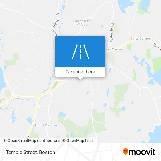 Mapa de Temple Street