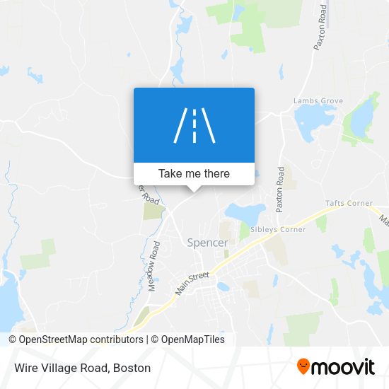 Mapa de Wire Village Road