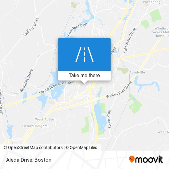 Aleda Drive map