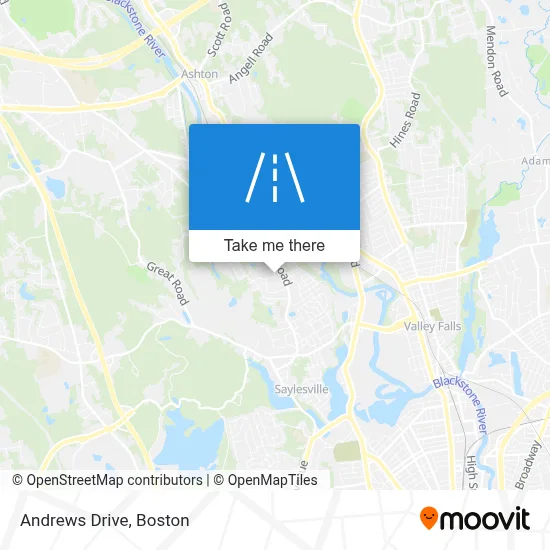 Andrews Drive map