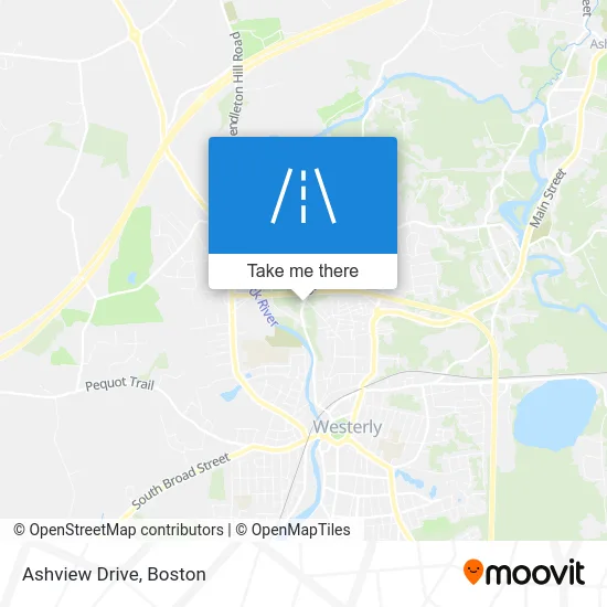 Ashview Drive map