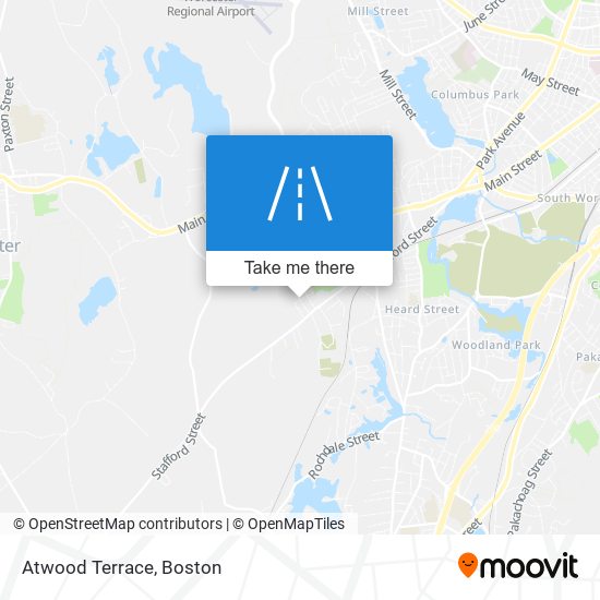 Atwood Terrace map