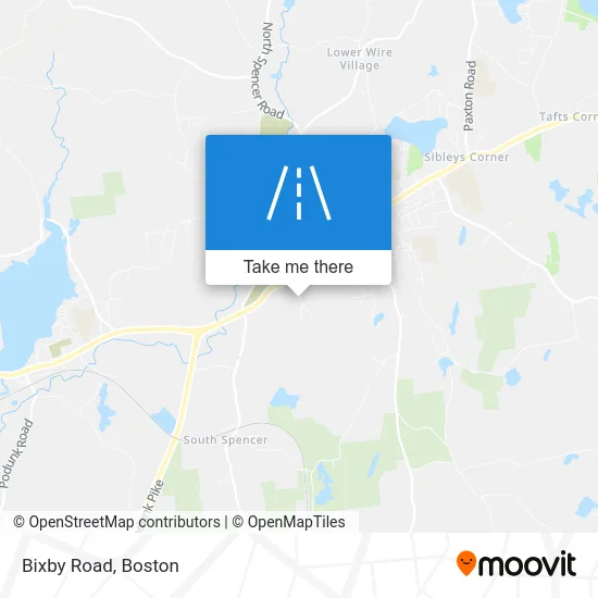 Bixby Road map