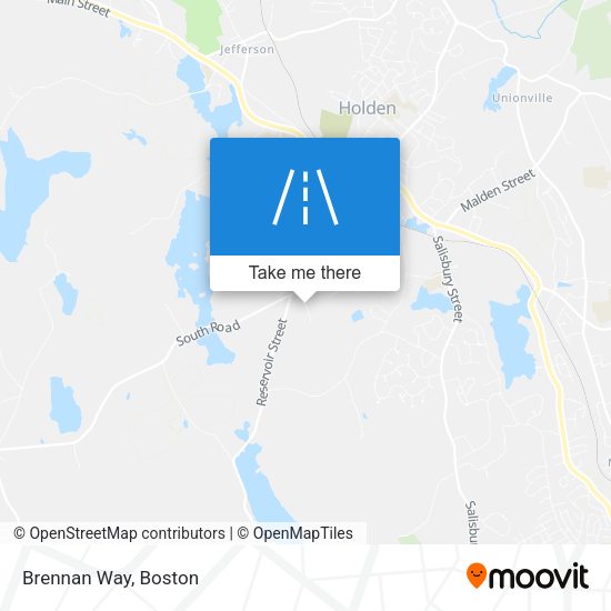 Mapa de Brennan Way