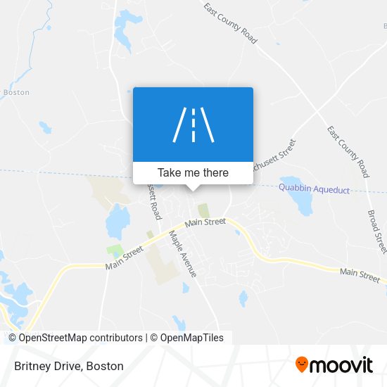 Mapa de Britney Drive