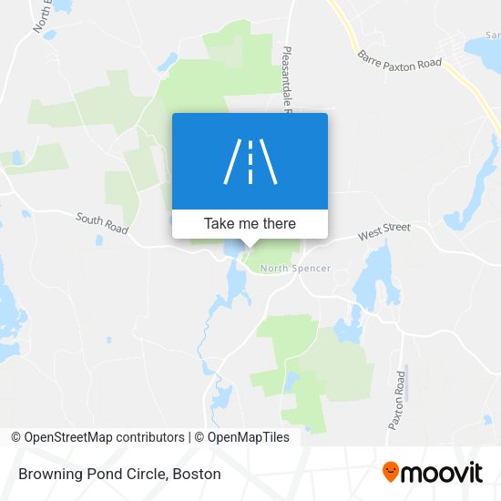 Browning Pond Circle map