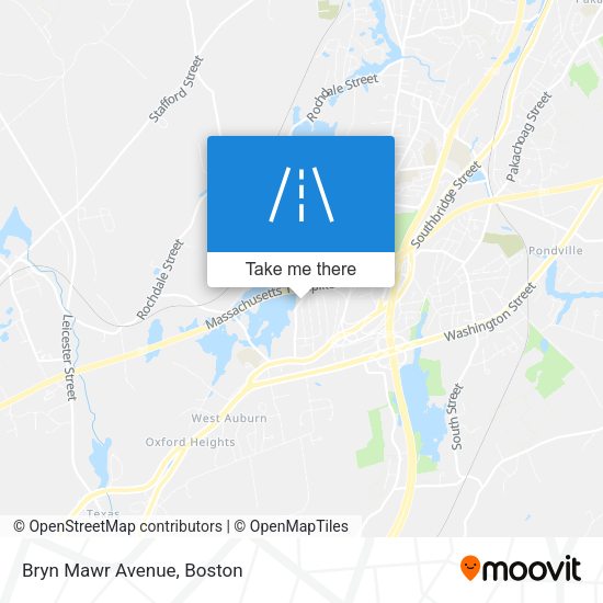 Mapa de Bryn Mawr Avenue
