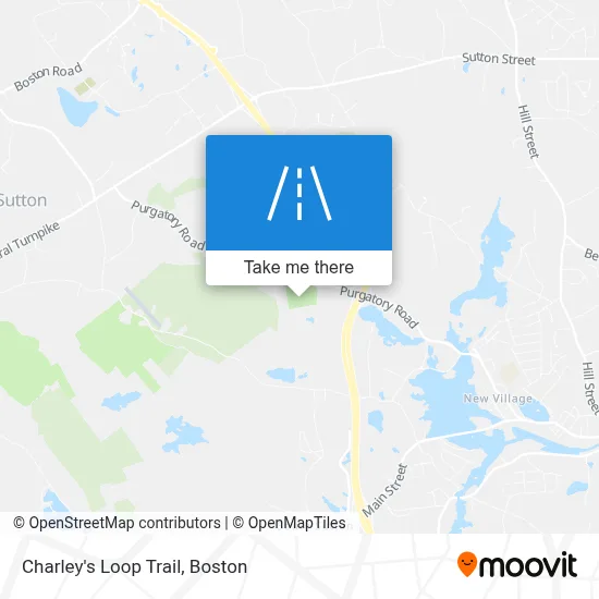 Charley's Loop Trail map