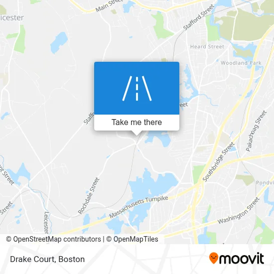 Drake Court map