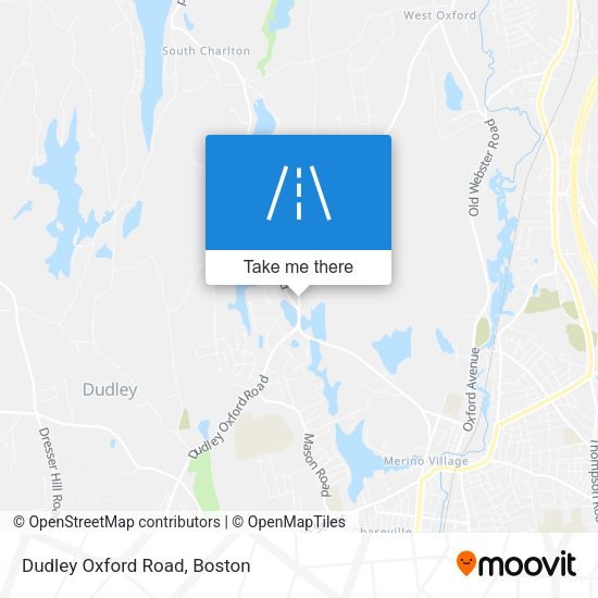 Mapa de Dudley Oxford Road