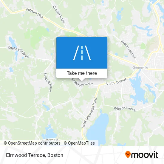 Elmwood Terrace map