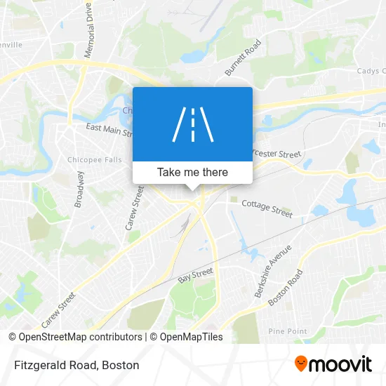 Fitzgerald Road map
