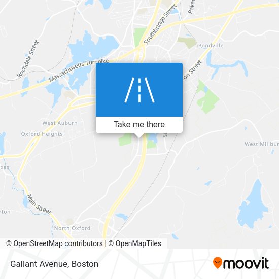 Mapa de Gallant Avenue
